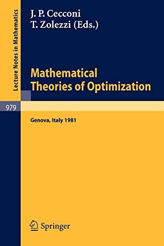 Cover for Mathematical Theories of Optimization
