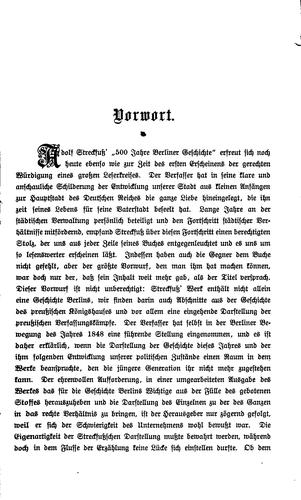 Cover for 500 jahre Berliner geschichte.