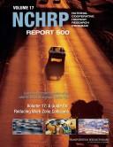Cover for Guidance for Implementation of the Aashto Strategic Highway Safety Plan