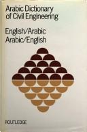 Cover for Arabic dictionary of civil engineering