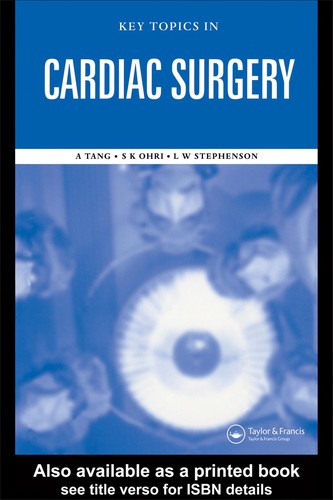 Cover for Key topics in cardiac surgery