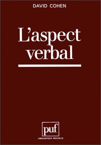 Cover for L' aspect verbal
