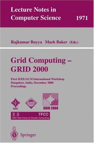 Cover for Grid Computing - GRID 2000