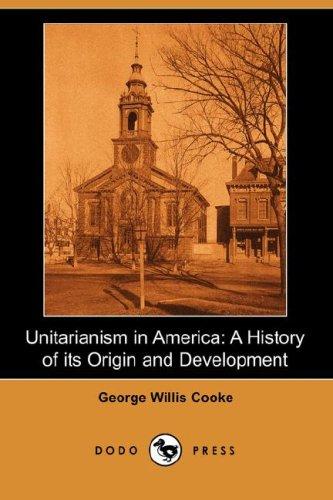 Cover for Unitarianism in America