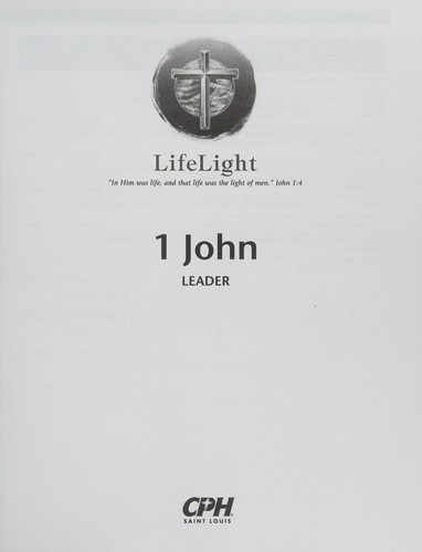 Cover for 1 John