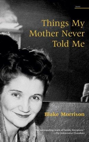 Cover for Things my mother never told me