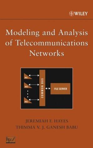 Cover for Modeling and Analysis of Telecommunications Networks