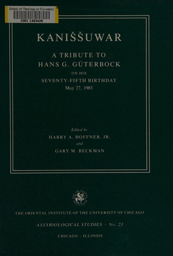Cover for Kaniššuwar