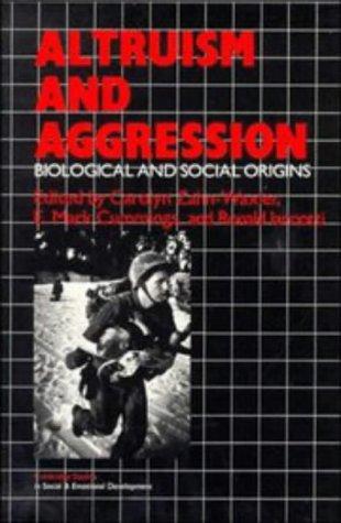 Cover for Altruism and Aggression