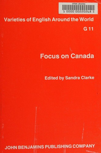 Cover for Focus on Canada