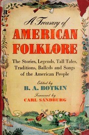 Cover for A treasury of American folklore