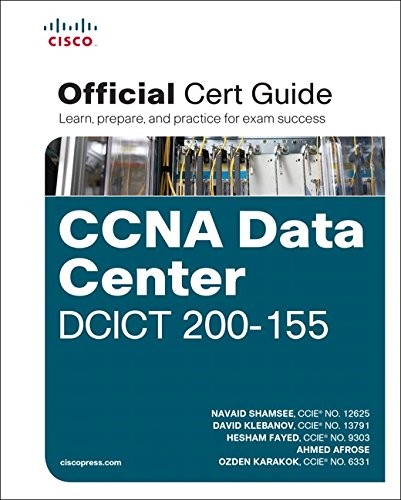 Cover for CCNA Data Center DCICT 200-155 Official Cert Guide (Certification Guide)