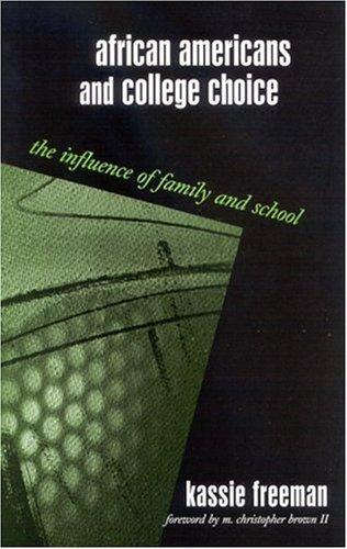 Cover for African Americans and College Choice
