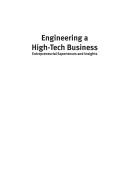 Cover for Engineering a high-tech business