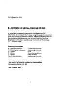 Cover for Electrochemical engineering