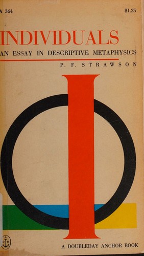Cover for Individuals An Essay in Descriptive Metaphysics