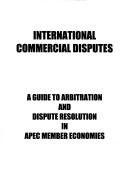 Cover for International commercial disputes