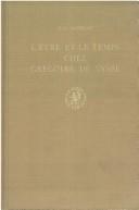 Cover for L'Etre Et Le Temps Chez Gregoire De Nysse