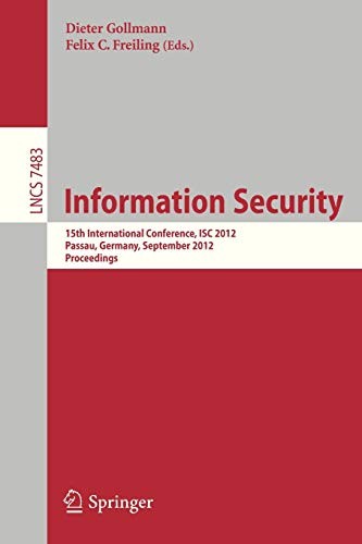 Cover for Information Security