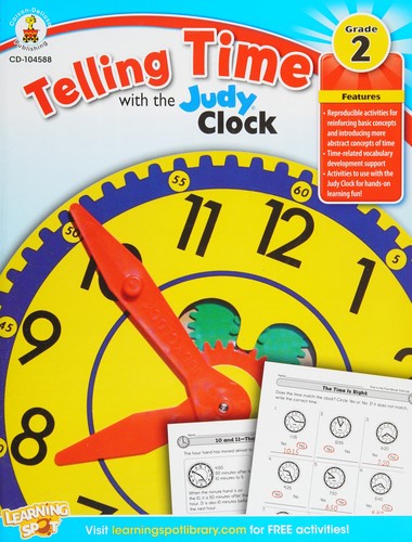 Cover for Telling time with the judy clock