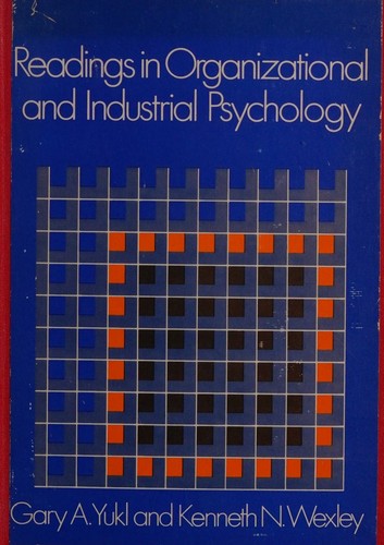 Cover for Readings in organizational and industrial psychology