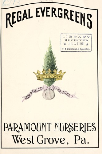 Cover for Regal evergreens