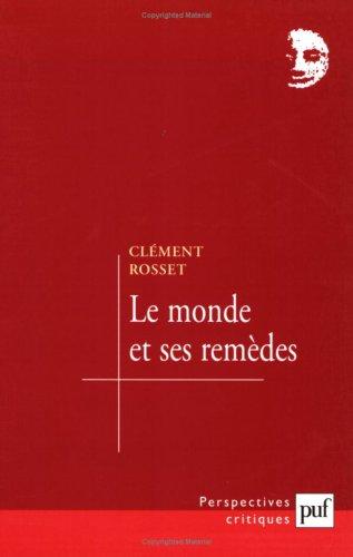 Cover for Le monde et ses remèdes