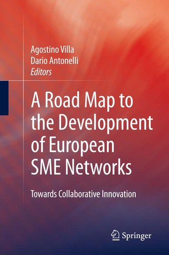 Cover for A road map to the development of European SME networks