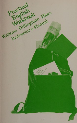 Cover for Instructor's manual practical English workbook