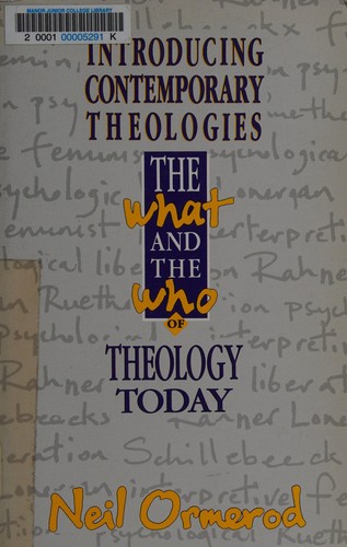 Cover for Introducing contemporary theologies