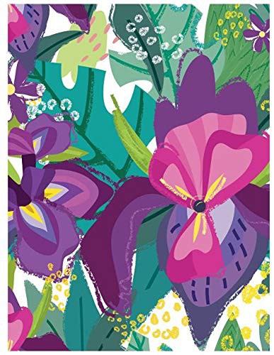 Cover for Iris Themed Notebook/Journal