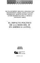 Cover for El Impacto político de la crisis del 29 en América Latina