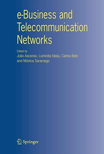Cover for e-Business and Telecommunication Networks
