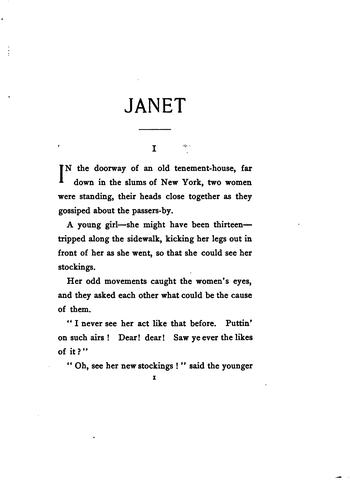Cover for Janet, or, The Christmas stockings