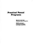 Cover for Practical PASCAL Programmes