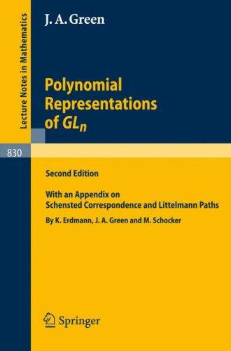 Cover for Polynomial Representations of GL_n