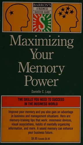 Cover for Maximizing your memory power