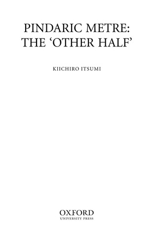 Cover for Pindaric metre