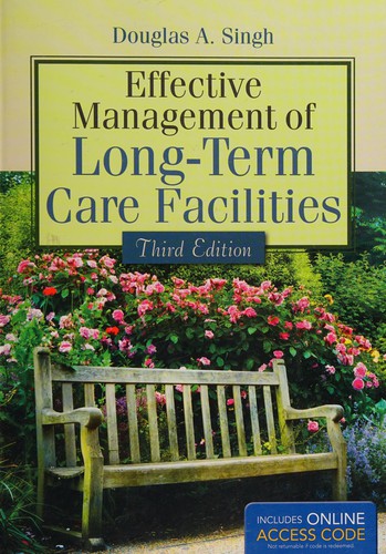 Cover for Effective Management of Long-Term Care Facilities