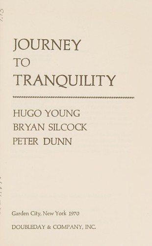 Cover for Journey to Tranquility