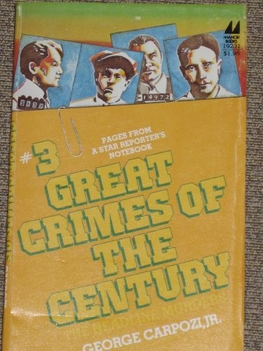 Cover for Great crimes of the century.