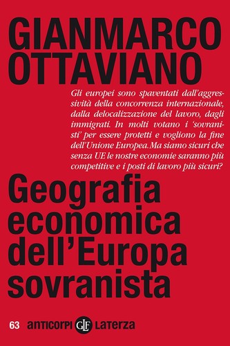 Cover for Geografia economica dell'Europa sovranista