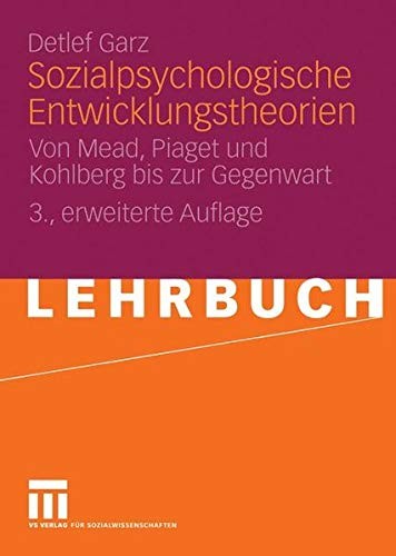 Cover for Sozialpsychologische Entwicklungstheorien