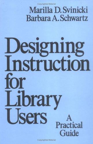 Cover for Designing instruction for library users