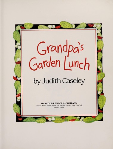 Cover for Grandpa's Garden Lunch