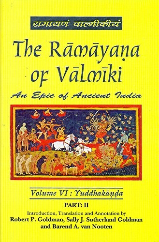 Cover for The Ramayana of Valmiki : 6 Volumes in 7 Parts