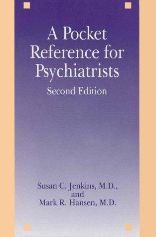 Cover for A pocket reference for psychiatrists