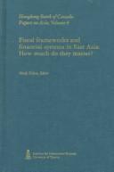 Cover for Fiscal frameworks and financial systems in East Asia