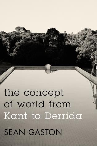 Cover for The concept of world from Kant to Derrida