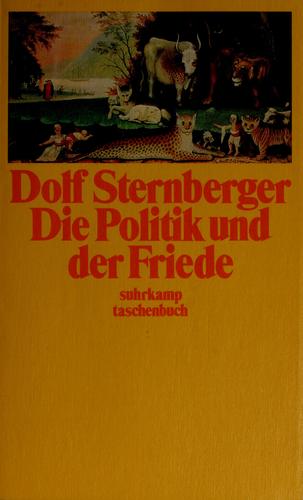 Cover for Die Politik und der Friede